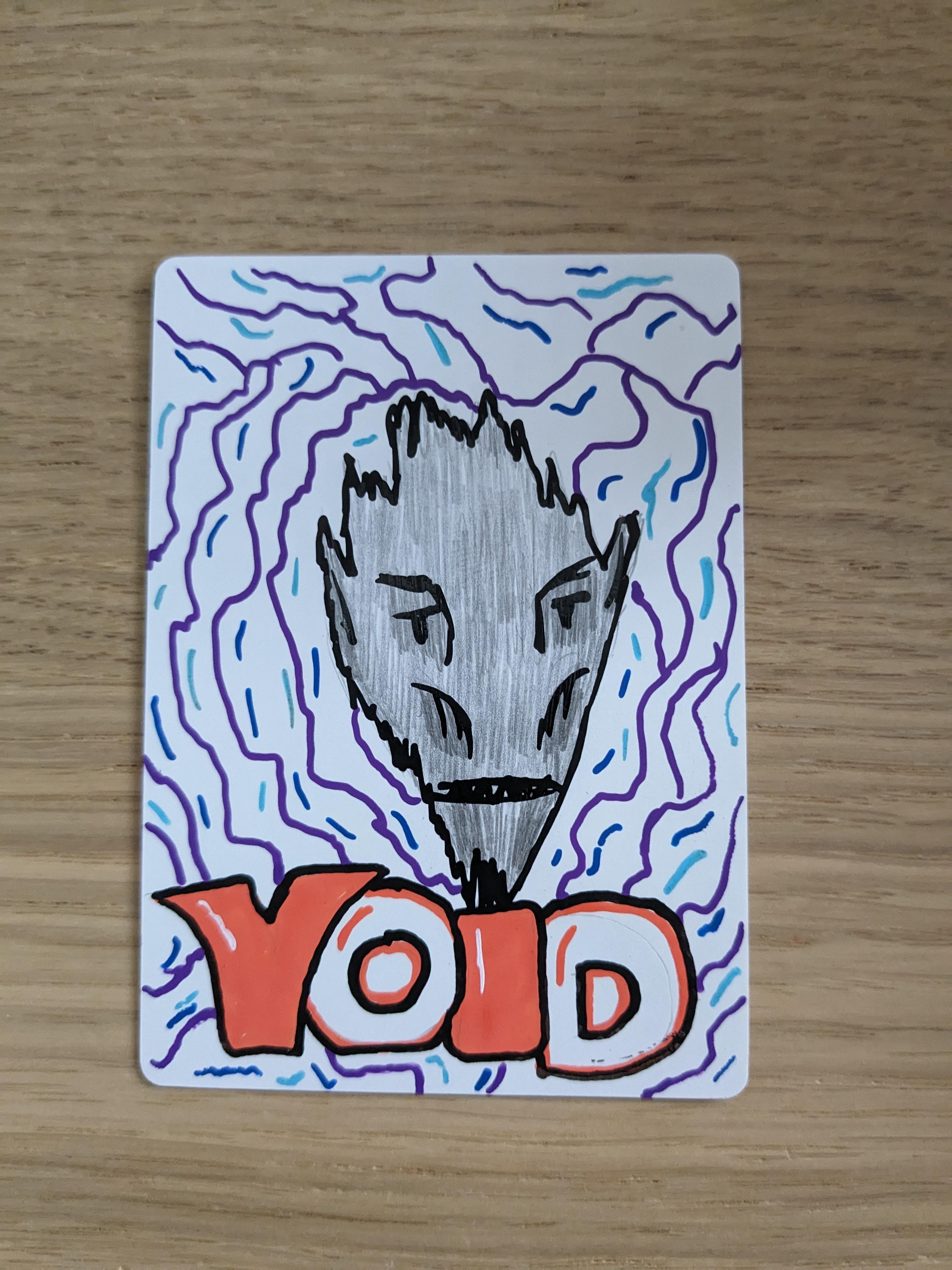 Void Counter Token MTG Token for Void Exile